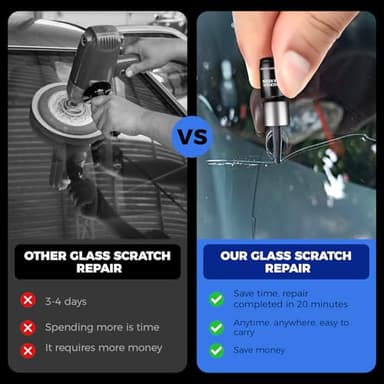 2 Bottles Nano Glass Crack Repair Liquid Quick Windshield Repair for Chips and Cracks-deep Dark - Image 6