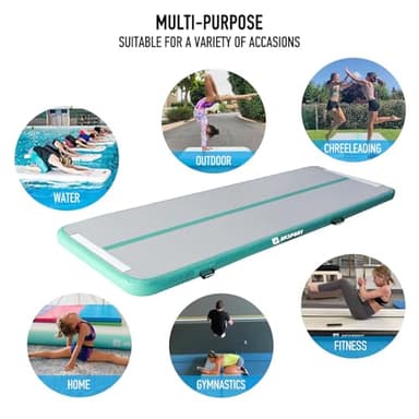 Air Mat Tumble Track Gymnastics Tumbling Mat Inflatable Floor Mats With Electric Air Pump - Image 6