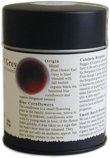 The Tao of Tea, Blue Flower Earl Grey Black Tea, Loose Leaf, 3.5 Ounce Tin - Image 4