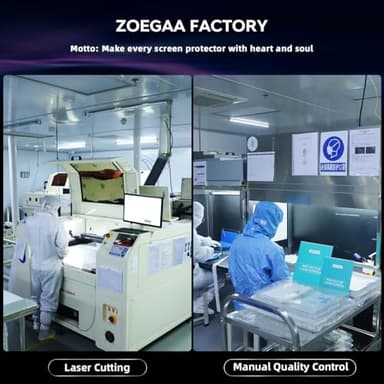 ZOEGAA Privacy Screen Protector for iPad 11/10th Generation A16(11/10.9 Inch,2025/2022), Anti-Spy Privacy Filter, Matte Finish Anti Blue Light Glare Filter for iPad 11/10 Gen 2025 - Image 3
