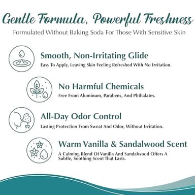 Dr. Dave's Primal Essence Tallow Deodorant - Aluminum and Baking Soda-Free - Helps Manage Body Odor and Sweat - Vanilla and Sandalwood Deodorant for Men and Women - Image 6