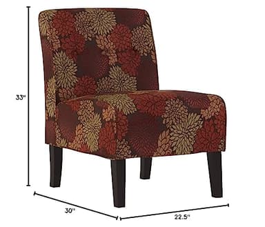Linon Coco Accent Chair, Harvest - Image 14