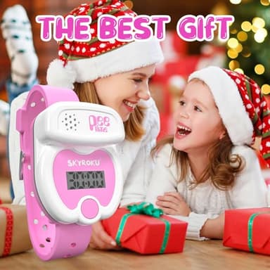 SKYROKU Potty Training Watch for Toddlers – Music & Light Reminders, Silicone Adjustable Strap, Rechargeable, Countdown Timer, Cute Toilet Shape – Easy Setup & Safe for Kids - Image 6