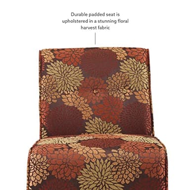 Linon Coco Accent Chair, Harvest - Image 16