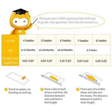 BMCiTYBM Baby Sandals Boy Girl Closed Toe Summer Sandals Lightweight Shoes Infant Non-Slip First Walking Sneakers 6 9 12 18 24 Months Grey Size 18-24 Months Toddler - Image 6