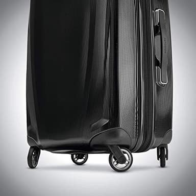 Samsonite Winfield 3 DLX Hardside Expandable Luggage with Spinners, Black, 3-Piece Set (20/25/28) - Image 6