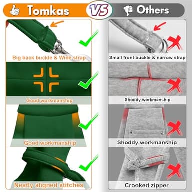 Tomkas Small Dog Sling Carrier - Classic Pocket & Classic Strap - for 3-10 lbs Pets(Emerald Green) - Image 2