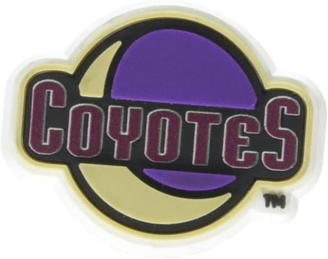 Crocs Jibbitz NHL Shoe Charms, Hockey Jibbitz, Arizona Coyotes, One Size