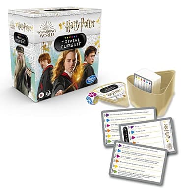 Hasbro Gaming Trivial Pursuit: Wizarding World Harry Potter Edition Compact Trivia Game, 2+ Players, 600 Trivia Questions, 8+ (Amazon Exclusive) - Image 3