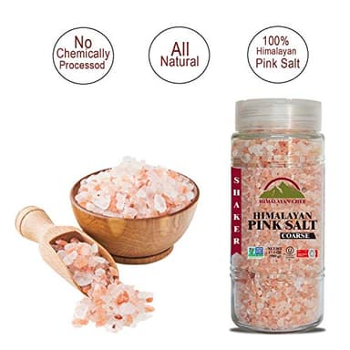 Himalayan Chef Himalayan Pink Salt, Coarse Salt, Grain, Glass Jar-17.5oz, 1.09 Pound (Pack of 1) (5305) - Image 3