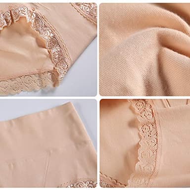 OPIBOO Cotton Postpartum Underwear Women Tummy Control Ladies Soft Comfortable Breathable Stretch Underpants Briefs Multipack xl - Image 5