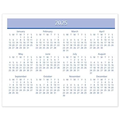 AT-A-GLANCE 2025 Desk Calendar Refill, Weekly, 5-1/2" x 7", Flip-A-Week with QuickNotes (SW7065025) - Image 6