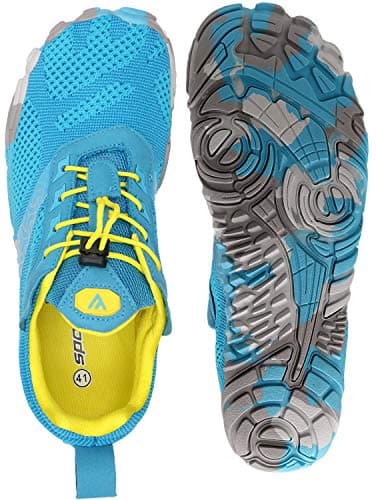 Joomra Women Barefoot Running Tennis Shoes Walking Size 7.5-8 Minimal for Ladies Runner Treadmil Athletic Hiking Trekking Toes Sneakers Workout Footwear Blue 38 - Image 6