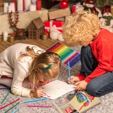 KALOUR 72 Count Colored Pencils for Adult Coloring Books, Soft Core,Ideal for Drawing Blending Shading,Color Pencils Set Gift for Adults Kids Beginners - Image 6