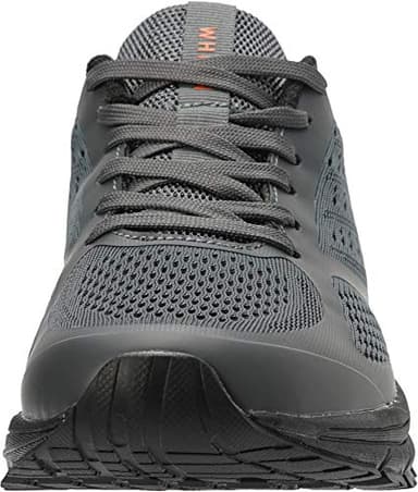 Joomra Whitin Men's Workout Shoes for Running Size 8 Fitness Walking Jogging Teens Boys Lightweight Footwear Man Gym Athletic Tennis Training Sneakers Dary Grey 41 - Image 5