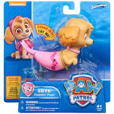 SwimWays Paw Patrol Paddlin' Pups Pool Toys & Outdoor Games, Bath Toys & Pool Party Supplies for Kids Aged 4 & Up, No Batteries Required, Skye - Image 5