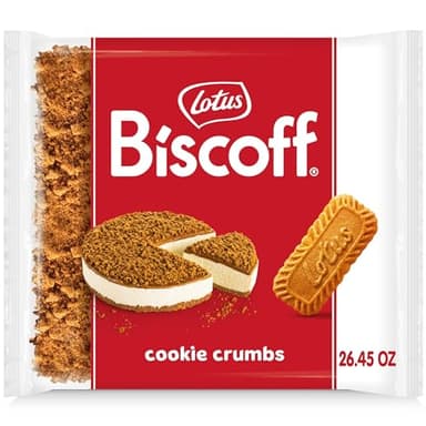 Lotus Biscoff Crumble - Crumbled Caramelized Biscuit Cookies - 1.65 lbs bag - Image 1