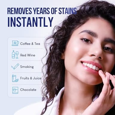 VieBeauti Teeth Whitening Kit with LED Light for Sensitive Teeth, 35% Carbamide Peroxide, Remineralizing Gel for Fast Results Mint - Image 4