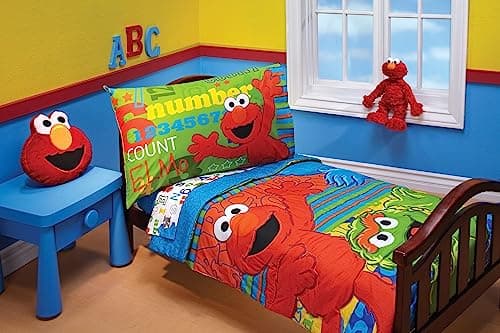 Sesame Street ABC 123 4 Piece Toddler Set - Image 1