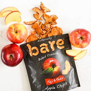 Bare Baked Crunchy, Apples Fuji & Reds, 0.53 Ounce (Pack of 16) - Image 4