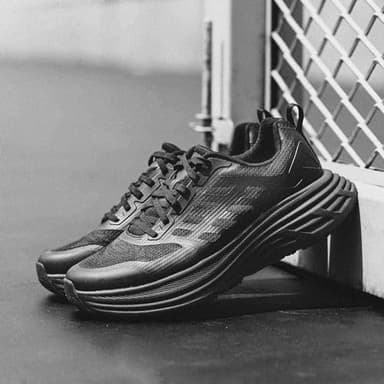 NORTIV 8 Men's Walking Running Tennis Cushioning Shoes ActiveFloat Non Slip Athletic Gym Workout Jogging Comfortable Sneakers,Size 10.5,All Black,SNWS245M - Image 9