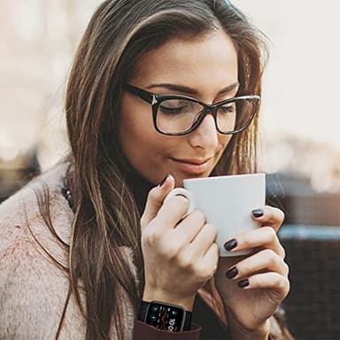 Bifeiyo Compatible with Apple Watch Bands Women Men 46MM 45MM 44MM 42MM 41MM 40MM 38MM,Nylon Sport Loop Strap for iWatch Series 10 9 8 7 6 5 4 3 2 1 SE Ultra(44/45/46/49/S3-42mm,Black) - Image 6