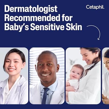 Cetaphil Baby Wash & Shampoo Plus Body Lotion, Healthy Skin Essentials, Head to Toe Hydration for up to 24 Hours, for Delicate, Sensitive Skin, 2-Pack,White - Image 7