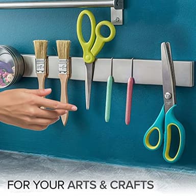 Modern Innovations 18 Inch Stainless Steel Magnetic Knife Bar - Use as Knife Holder, Rack, Strip, Kitchen Utensil and Tool Holder - Image 6