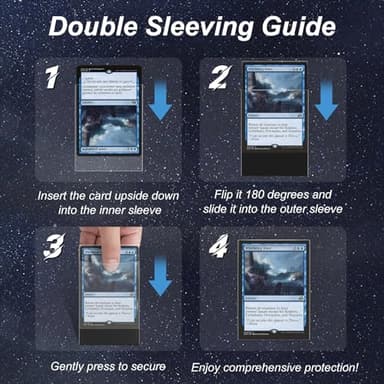 600 Pack Card Sleeves, Perfect Fit Inner Sleeves Ideal for Double-Sleeving, Trading Card Sleeve Compatible with MTG, TCG, Gaming Cards - Image 4