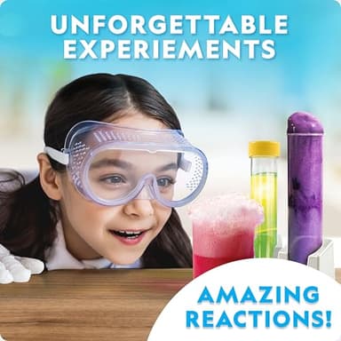 National Geographic Amazing Chemistry Set - Chemistry Kit with 45 Science Experiments Including Crystal Growing and Reactions, Science Kit for Kids, STEM Gift for Boys and Girls (Amazon Exclusive) - Image 5
