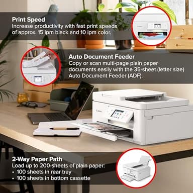 Canon PIXMA TR7820 – Wireless Home All-in-One Printer - Image 3