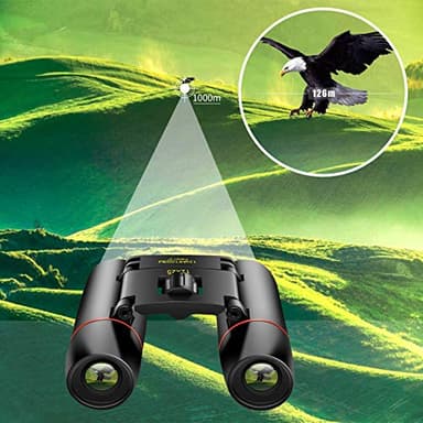 POLDR 12X25 Small Pocket Binoculars Compact Adults,Mini Kids Binoculars Boys for Bird Watching,Concert Theater Opera - Image 6