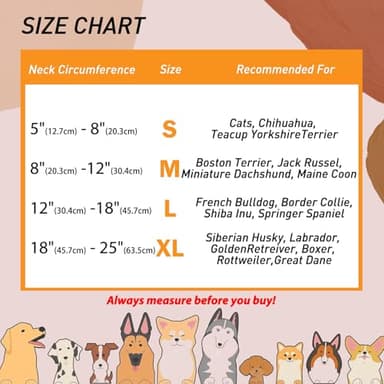 Tonqixope Inflatable Dog Cone Collar-Soft Protective Cone for Dogs After Surgery,Dog Donut Collar for Large Medium Small Dogs and Cats (Orange,Large) - Image 3