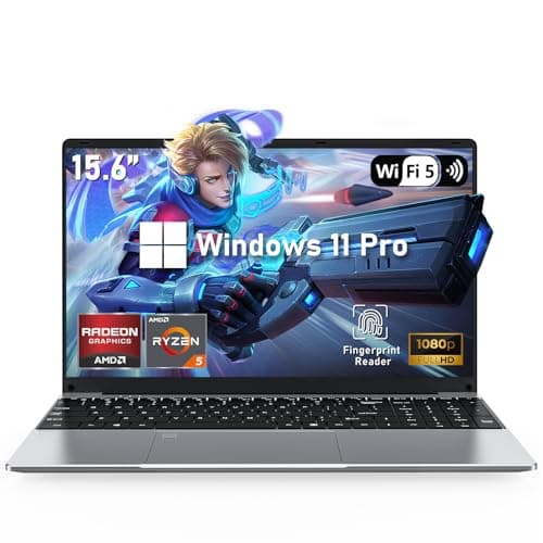 NAIKLULU Gaming Laptop,15.6 Inch Laptop Computer,16GB RAM 1TB SSD,AMD Ryzen 5 7430U (up to 4.3Ghz,Beat 5700U),AMD Radeon Graphics,15.6”FHD 1920 * 1080 Display,WiFi 5,BT5.0,Backlit Keyboard - Image 1