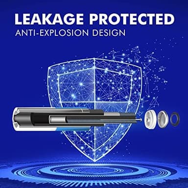 Voniko - Premium Grade AA Batteries - (100 Pack) - Alkaline Double A Battery - Ultra Long-Lasting, Leakproof 1.5v Batteries - 10-Year Shelf Life - Image 3