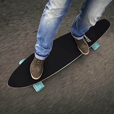 Slendor 42 Inch Longboard Skateboard Complete Cruiser Pintail, Drop Through Deck Skateboardfor Cruising, Carving, Downhill - Image 9