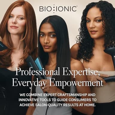 Bio Ionic SMART-X Hair Dryer with Diffuser, High-Efficiency Blow Dryer with 3 Heat & 3 Speed Settings, Gently Dries, Defines & Reduces Frizz, Self-Cleaning Function, Alpine White - Image 9