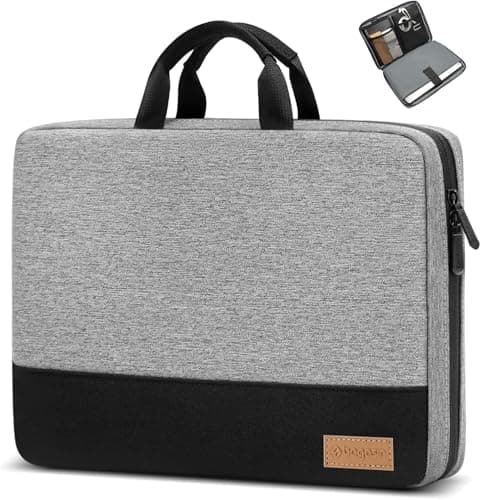 bagasin Laptop Sleeve Case, 15 15.6 16 inch TSA Laptop Sleeve Water Resistant with 4-Layer Protection, Computer Carrying Bag Compatible with MacBook, HP, Dell, Lenovo, Asus Notebook - Image 1