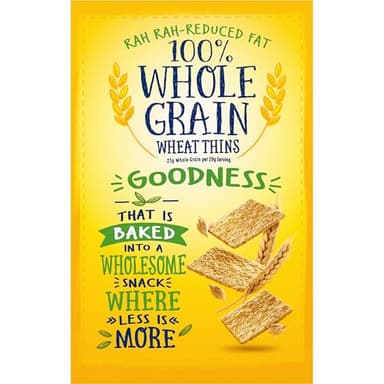 Wheat Thins Reduced Fat Snacks, Whole Grain Wheat Crackers, Bulk Snack Crackers, 6 - 8.oz Boxes - Image 16