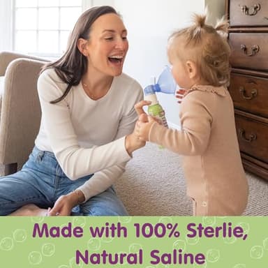 Boogie Micro-Mist Saline Inhaler, Baby Nose Congestion Relief, Nasal Spray for Kids, Pediatrician Recommended, 1.7oz Unscented - Pack of 1 - Image 5