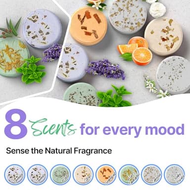 Shower Steamers Aromatherapy BLRIET 8 Pack Gifts for Women, Birthday Christmas White Elephant Gifts Stocking Stuffers for Adults Her Mom Him Home Spa Gym Natural Essential Oil Self Care Relaxation - Image 3