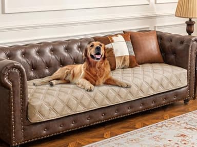 Ameritex Waterproof Dog Bed Cover Pet Blanket with Anti-Slip Back for Furniture Bed Couch Sofa - Image 1