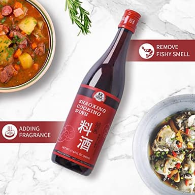 52USA Shaoxing Cooking Wine 21.64 Fl Oz, Missing Secret Ingredient Chinese Cooking Wine, Shaoxing Wine - Image 3