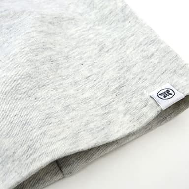 HonestBaby Sleeveless Rib Coverall and Beanie set Organic Cotton for Baby Boys, Girls, Light Gray Heather, 24 Months - Image 4