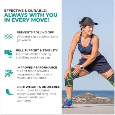 Modvel Foot & Ankle Brace Socks for Sprained Ankle Compression Sleeve - Plantar Fasciitis Relief Brace, Foot Support for pain Women & Men - Tendonitis & Arthritis Feet Sleeve, Stabilizing Ankles Wrap - Image 4