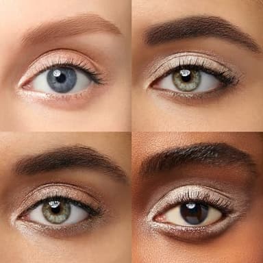 Julep Eyeshadow 101 Crème-to-Powder Waterproof Eyeshadow Stick Duo – Long-Lasting, Crease-Proof, Easy Apply with Built-in Smudger - Champagne Shimmer and Pearl Shimmer - Image 2