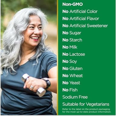 Nature's Bounty Berberine Supplements,1000mg, Berberine Capsules for Blood Sugar Support, Cholesterol & Heart Health, 60 Count - Image 5