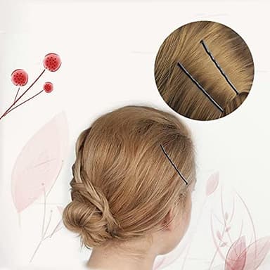 330 Pcs 2.2 Inch Black Bobby Pins, Set of Hairpins with Box, Premium Hair Pins for Kids, Girls and Women, Great for All Hair Types - Image 4