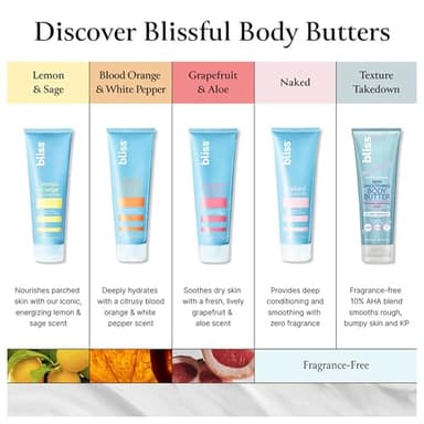 Bliss Lemon and Sage Body Butter - Iconic Scent with Shea Butter and Coconut Oil for Long-Lasting Maximum Moisture - Body Lotion for Smooth, Soft Skin - Vegan and Cruelty-Free - 6.7 Fl Oz - Image 6