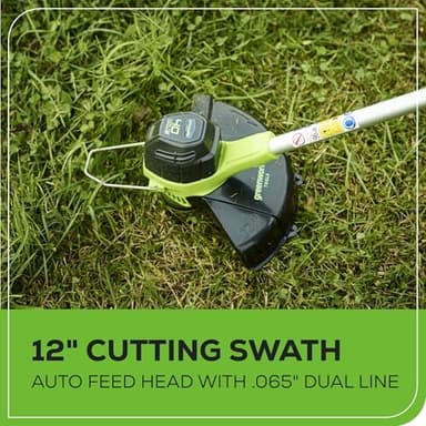 Greenworks 40V Lawn Care Combo Kit, Trimmer & Blower for Edging & Leaf Cleanup, 2.0Ah Battery & Charger (Gas-Free Yard Duo) - Image 7